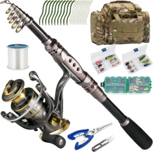 Telescopic Fishing Rod  Combo Set