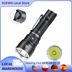 Rechargeable Powerful Long-Range Tactical Flashlight
