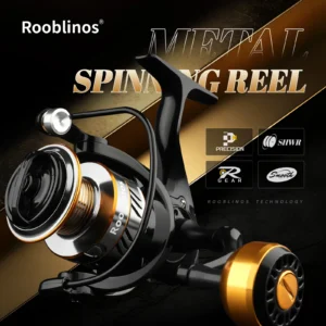 Rooblinos HM Spinning Reel 12BB Metal Spool