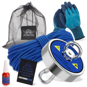 800 lbs Pulling Fishing Magnet ,