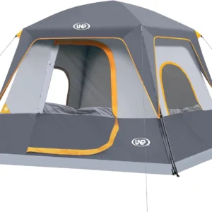Camping Tent 4-Person Easy Set Up,
