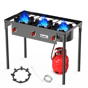3 Burner Propane Camping Stove