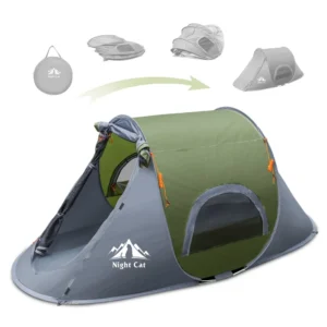 ! Person Pop-up Camping Tent:  Waterproof